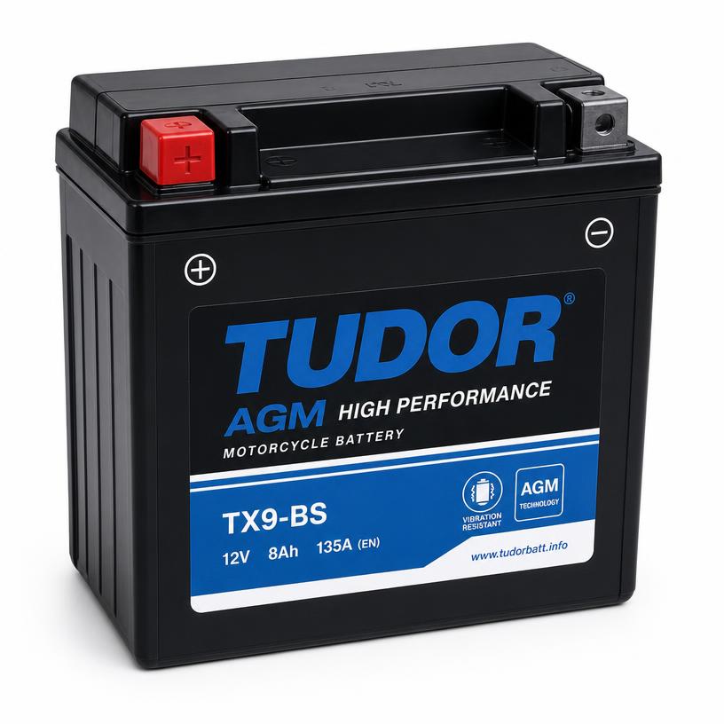 Bateria de moto TUDOR modelo TX7L